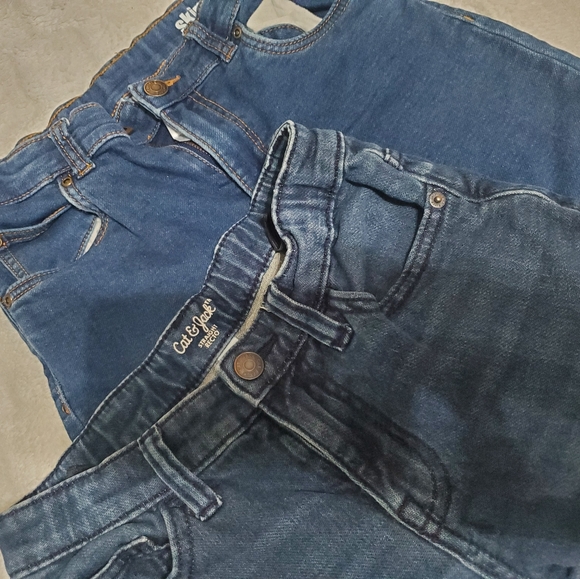 Comfy jeans Size 10 Carter's Cat & Jack Stretch Bands - Picture 2 of 2